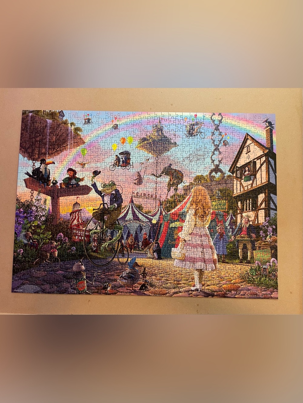 Ravensburger Enchanted Circus & Enchanted Lands 1000pc Puzzle Duo - COMPLETE - Picture 11 of 11